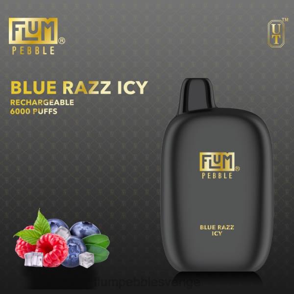 FLUM PEBBLES Flavors - FLUM PEBBLES 6000 bloss J8HB14 blå razz isig