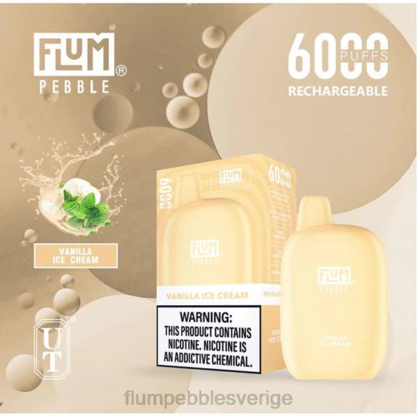 FLUM PEBBLES Flavors - FLUM PEBBLES 6000 bloss J8HB84 vaniljglass