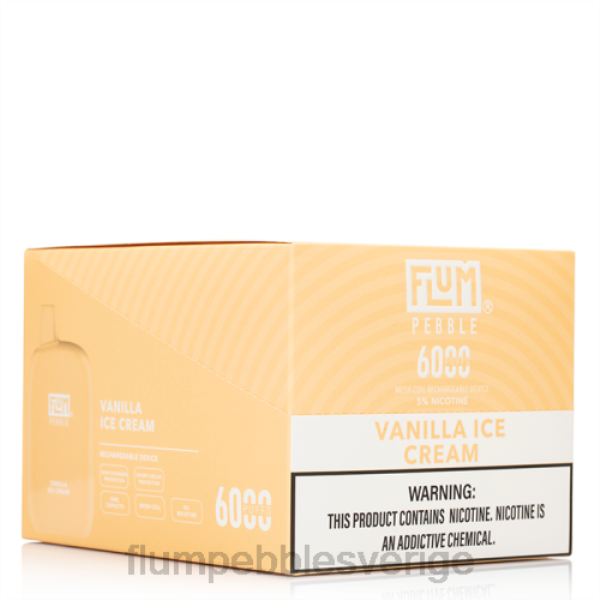 FLUM PEBBLES Near Me - FLUM PEBBLES 6000 puffar 10 förpackningar J8HB85 vaniljglass