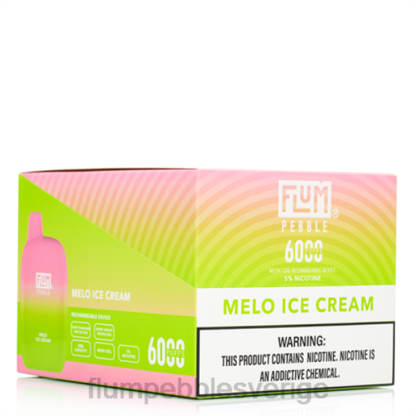 FLUM PEBBLES Price - FLUM PEBBLES 6000 puffar 10 förpackningar J8HB56 melo glass