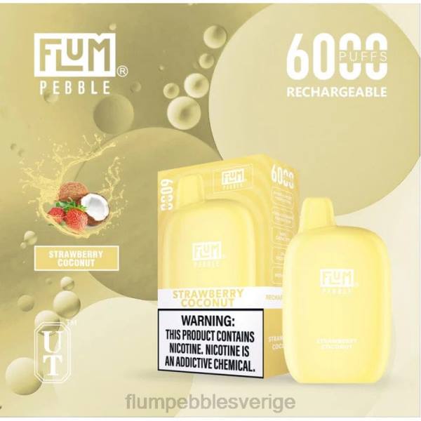 FLUM PEBBLES Stockholm - FLUM PEBBLES 6000 bloss J8HB72 jordgubbskokos