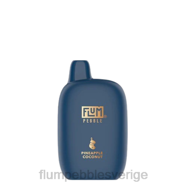 FLUM PEBBLE Sverige - FLUM PEBBLES 6000 puffar (julupplagan) J8HB41 ananas kokos