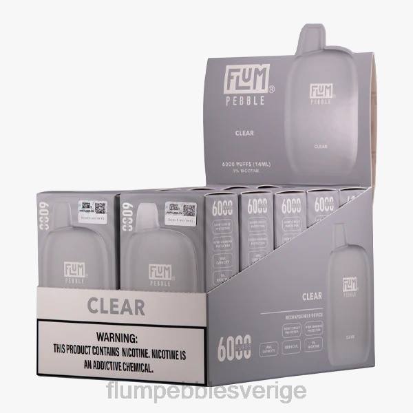 FLUM PEBBLE Vape Sverige - FLUM PEBBLES 6000 puffar 10 förpackningar J8HB23 klar
