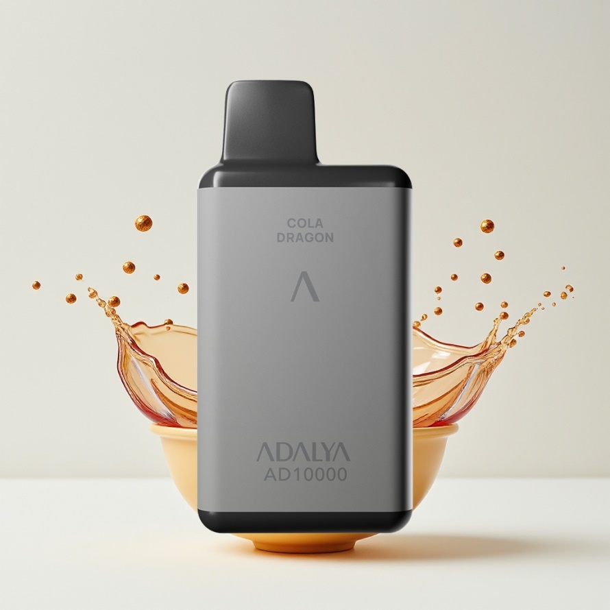 Adalya AD 10000 Puffs Engångsvape Kaktus Splash – Svensk Grossist Premium E-Cigg i Space Gray