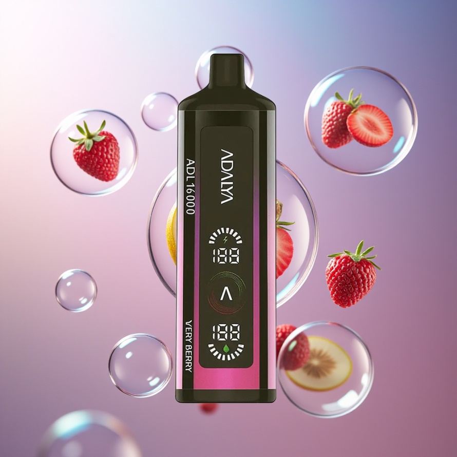 Adalya ADL 16000 PRO Puffs Engångs Vape Mycket Bär – Svensk Grossist