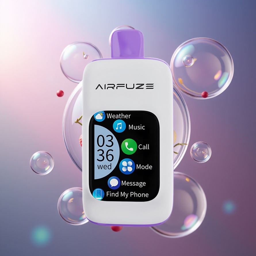 AirFuze Smart 30000 Puffs Svensk Grossist Engångsvape Druvböss med 5% Nikotin & 900mAh