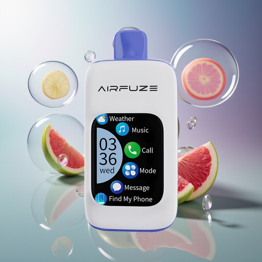 AirFuze Smart 30000 Puffs Svensk Grossist Engångsvape Miami Mynta med 5% Nikotin & 900mAh