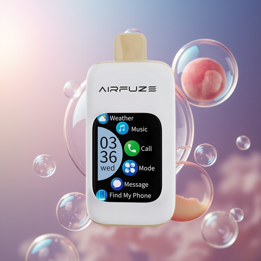 AirFuze Smart Pro 40000 Puffs Svensk Grossist Laddningsbar 900mAh 20ML Juicy Peach (Saftig Persika)