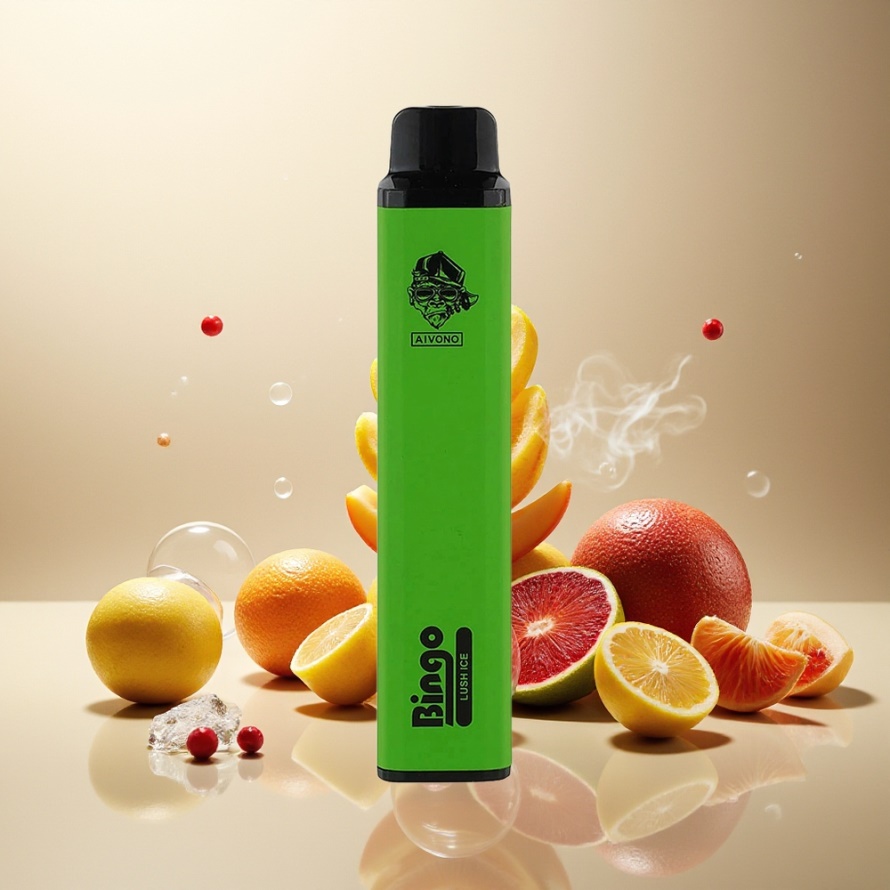 Aivono Aim Bingo 4000 Puffs Svensk Grossist Engångs Vape Saftig Is 1000mAh 10mL