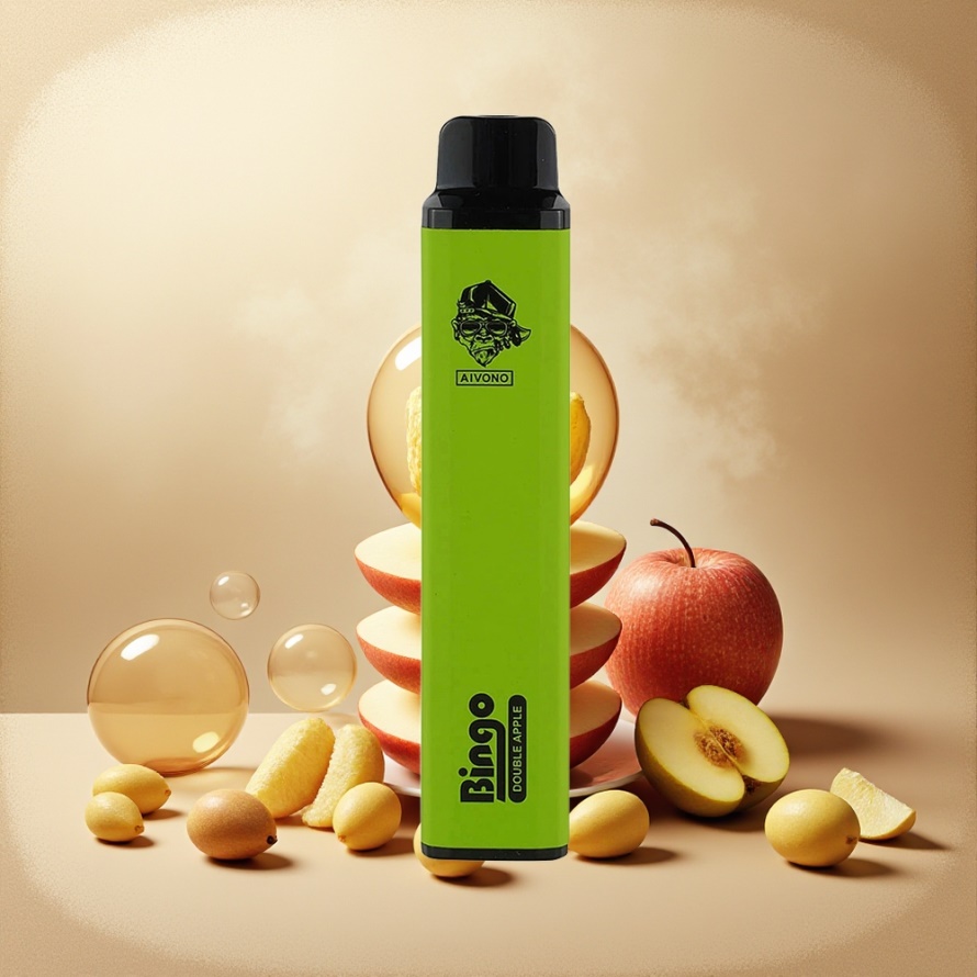 Aivono Aim Bingo 4000 Puffs Svensk Grossist Engångsvape Dubbel Äpple 10mL 1000mAh