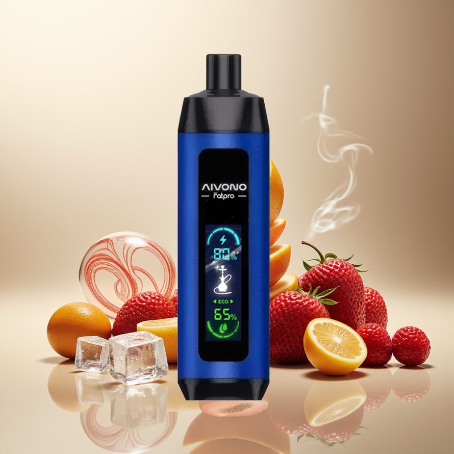 Aivono Aim Fatpro 22000 Puffs Svensk Grossist Engångs Vape Bär Is 0%/2%/3%/5% Nikotin 28ml 600mAh Dual Modes