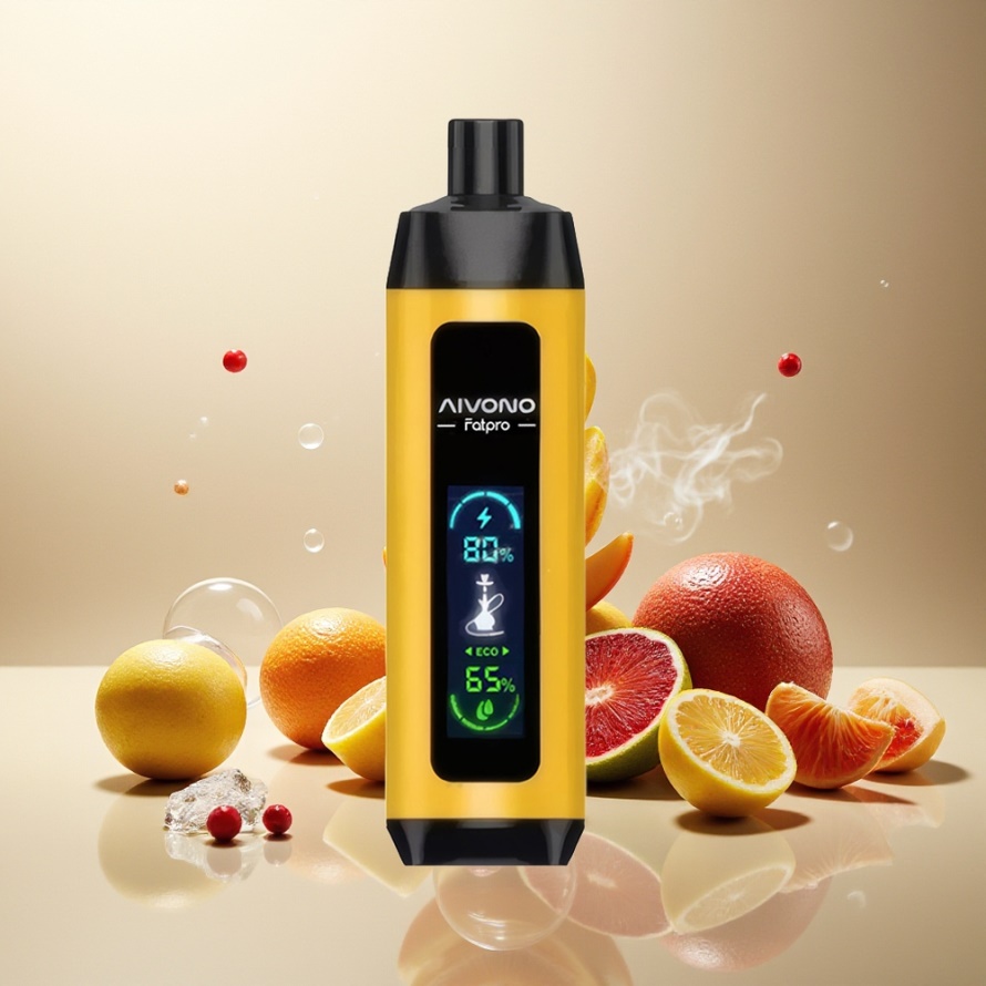 Aivono Aim Fatpro 22000 Puffs Svensk Grossist Engångs Vape Lush Is (0% Nikotin, 28ml, 600mAh, 0.6 ohm)
