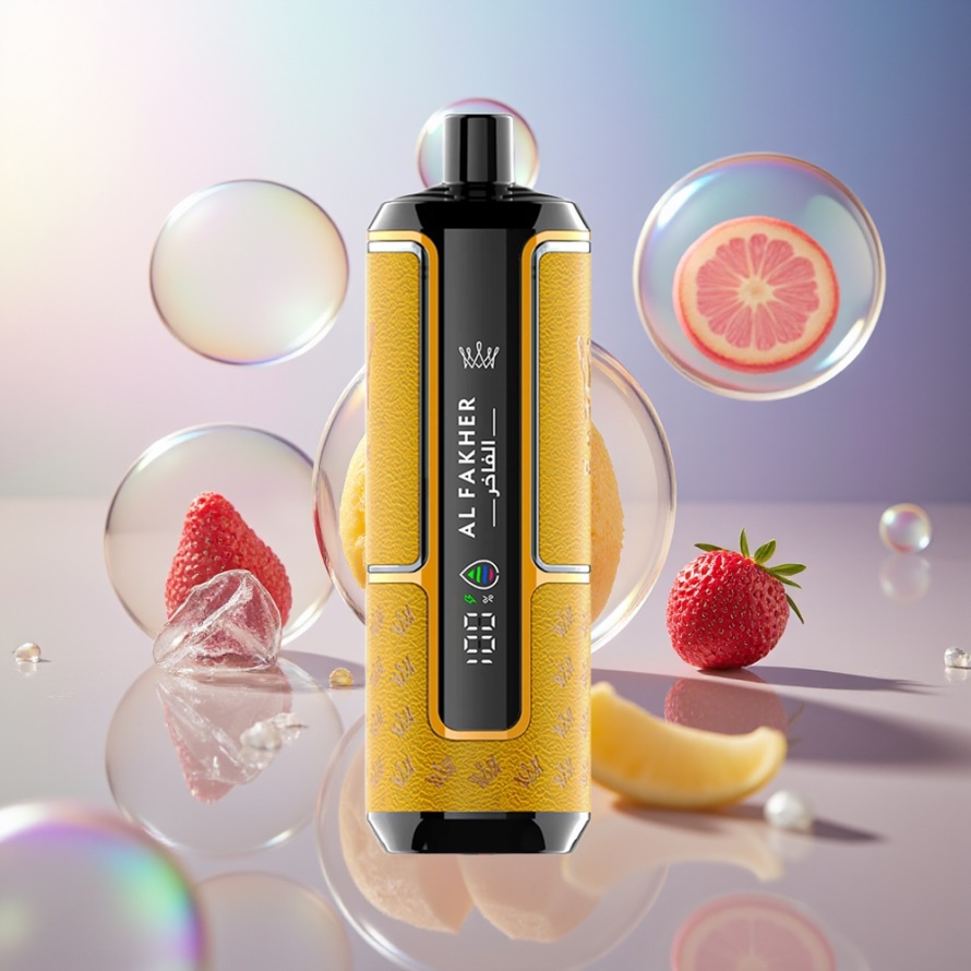 Al Fakher Crown Bar 15K Hypermax Engångs Vape Kit Mango Is – Svensk Grossist