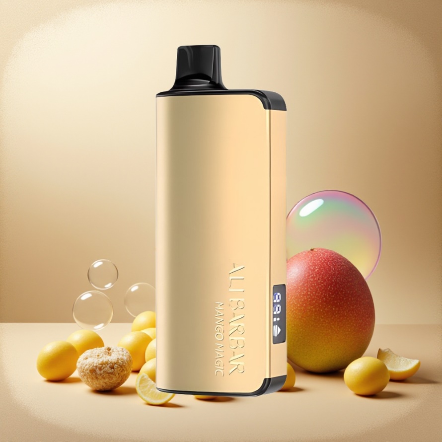 Alibarbar Ingot 9000 Puffs Engångsvape Mango Magi 22ml 2350mAh Svensk Grossist