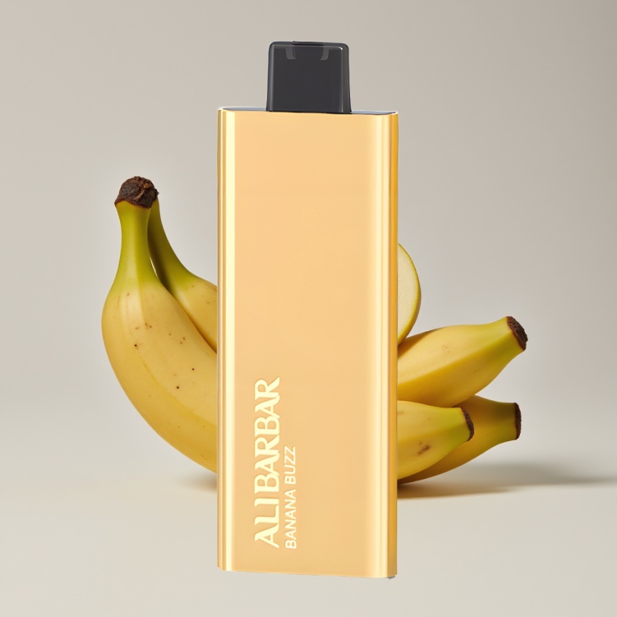 Alibarbar Pandora 7000 Puffs Engångsvape Banan Buzz – Svensk Grossist