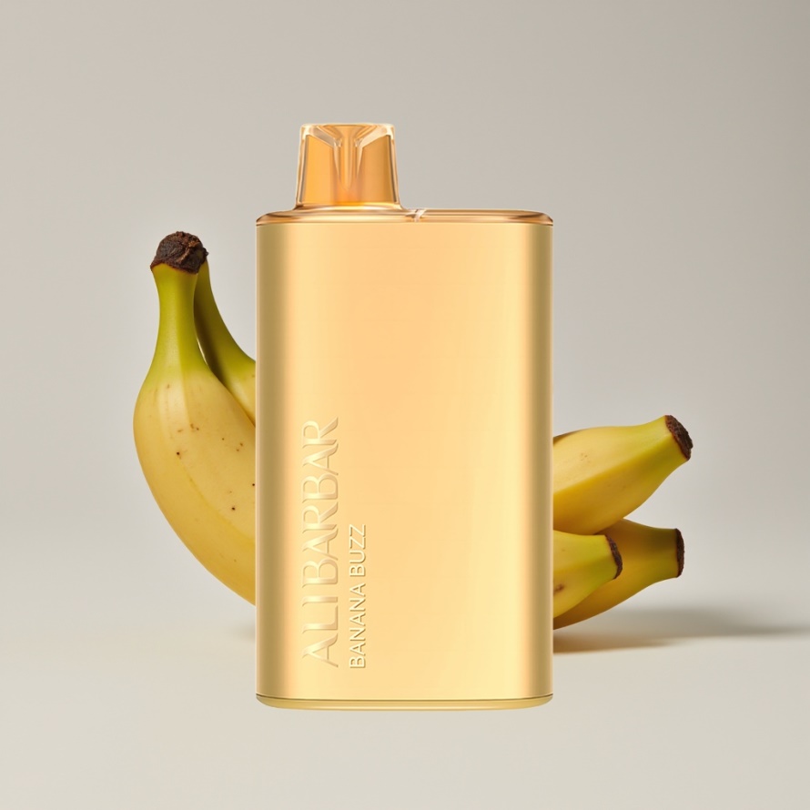 Alibarbar Rich 8000 Puffs Engångsvape Banan Buzz – Svensk Grossist