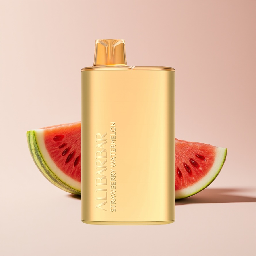 Alibarbar Rich 8000 Puffs Engångsvape Jordgubb Vattenmelon – Svensk Grossist