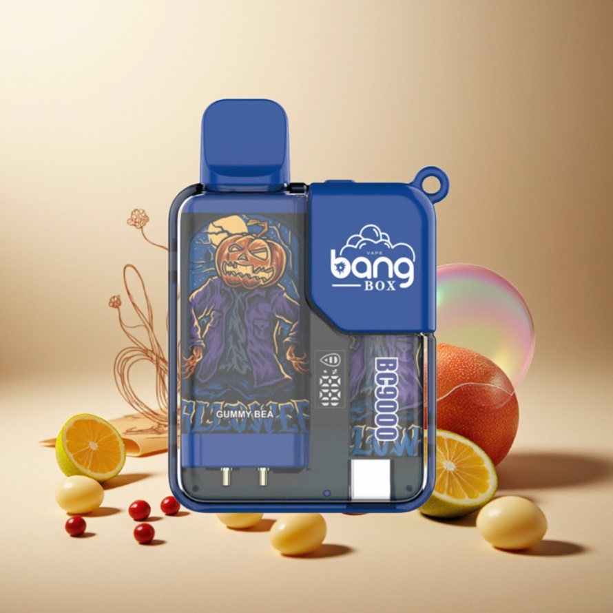 Bang Box 9000 Puffs Svensk Grossist Engångs Vape Godisbär 14ml 650mAh Type-C