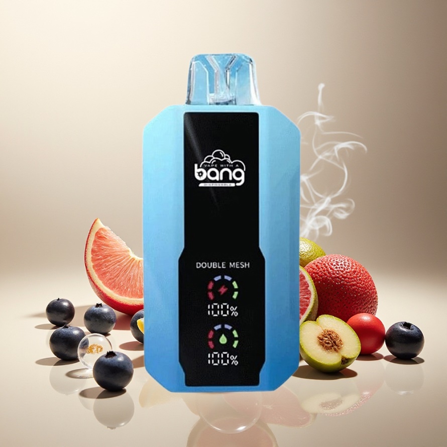 Bang 25000 Puffs Engångs Vape Blåbär Is 30ml 650mAh Type-C svensk grossist