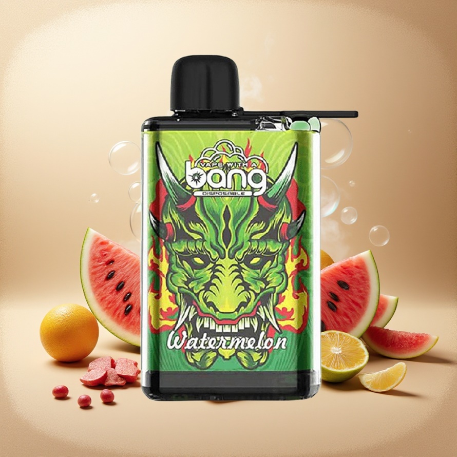 Bang 28000 Puffs Engångs Vape Vattenmelon 30ml 5% Nikotin svensk grossist