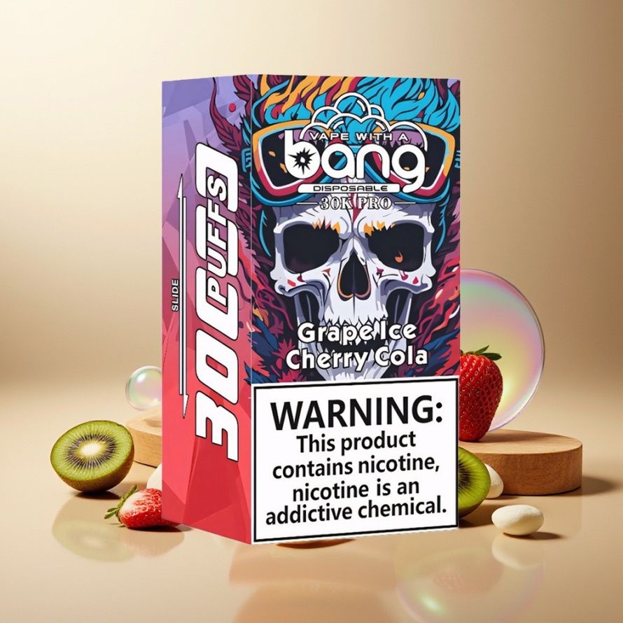 Bang 30K Pro 30000 Puffs Svensk Grossist Engångs Vape Love66 & Jordgubb Kiwi 36ml Dual-Smak
