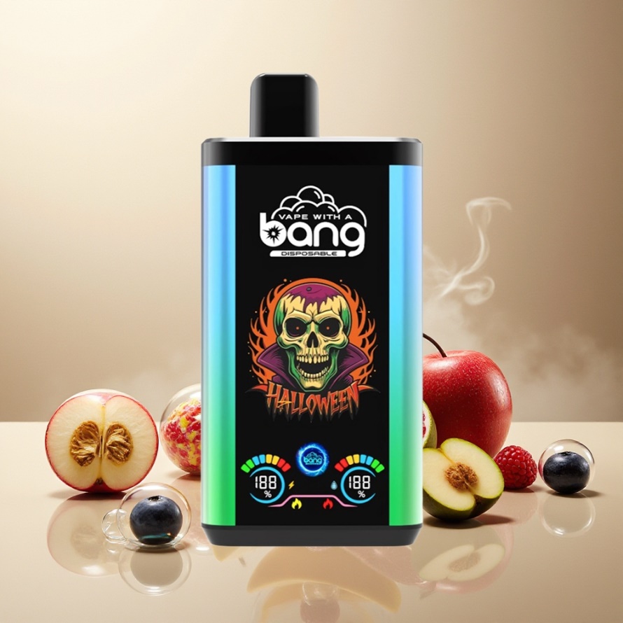 Bang 30K Pro 30000 Puffs Svensk Grossist Engångs Vape Sur Äpple & Blåbär Hallon 36ml 550mAh