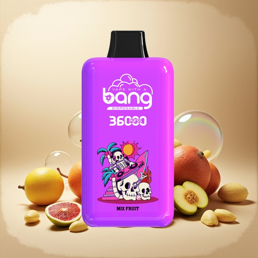 Bang 36000 Kraft Engångs Vape Mix Frukt – Svensk Grossist – 36ml / 36000 puff / 850mAh / 1.0 Ohm