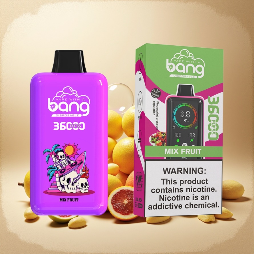 Bang 36000 Kraft Engångs Vape Mix Frukt – Svensk Grossist – 36ml / 36000 puff / 850mAh / 1.0 Ohm