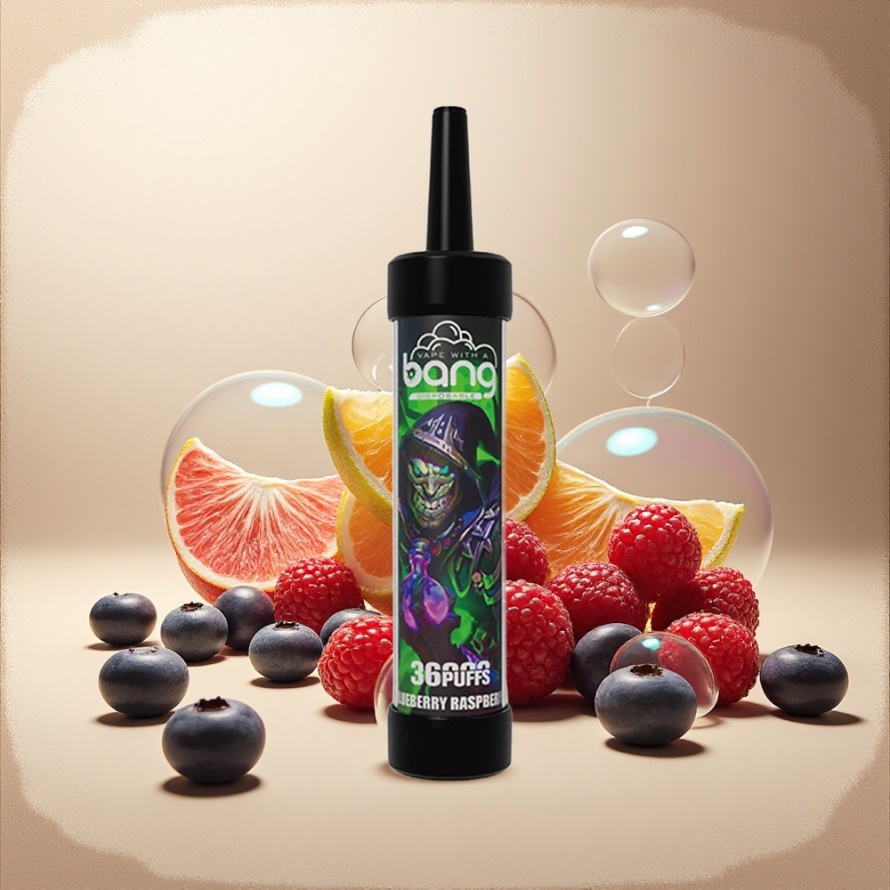 Bang 36000 Puffs Engångs Vape Blåbär Hallon 650mAh 40ml svensk grossist