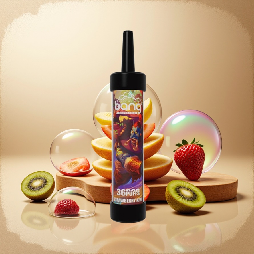 Bang 36000 Puffs Engångs Vape Jordgubb Kiwi 40ml 650mAh svensk grossist