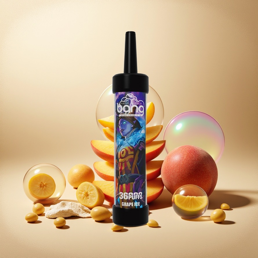 Bang 36000 Puffs Engångsvape Mango Persika 40ml 650mAh Svensk Grossist