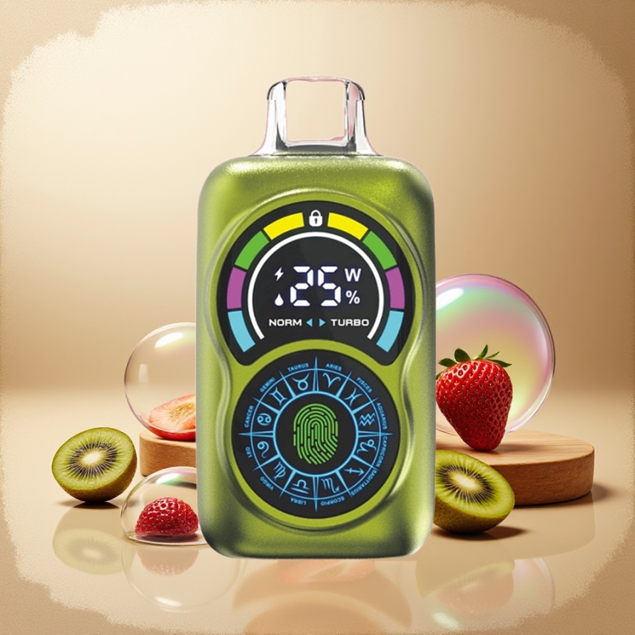 Bang King Constellation 36000 Puffs Engångs Vape Jordgubb Kiwi med 650mAh Batteri & Justerbar Luftflöde – Svensk Grossist