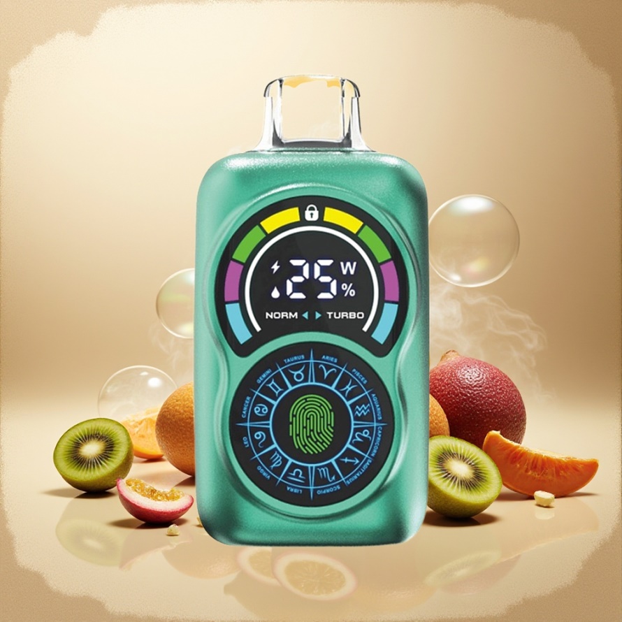 Bang King Constellation 36000 Puffs Engångs Vape Kiwi Passionsfrukt Guava med 650mAh Battery & Type-C svensk grossist