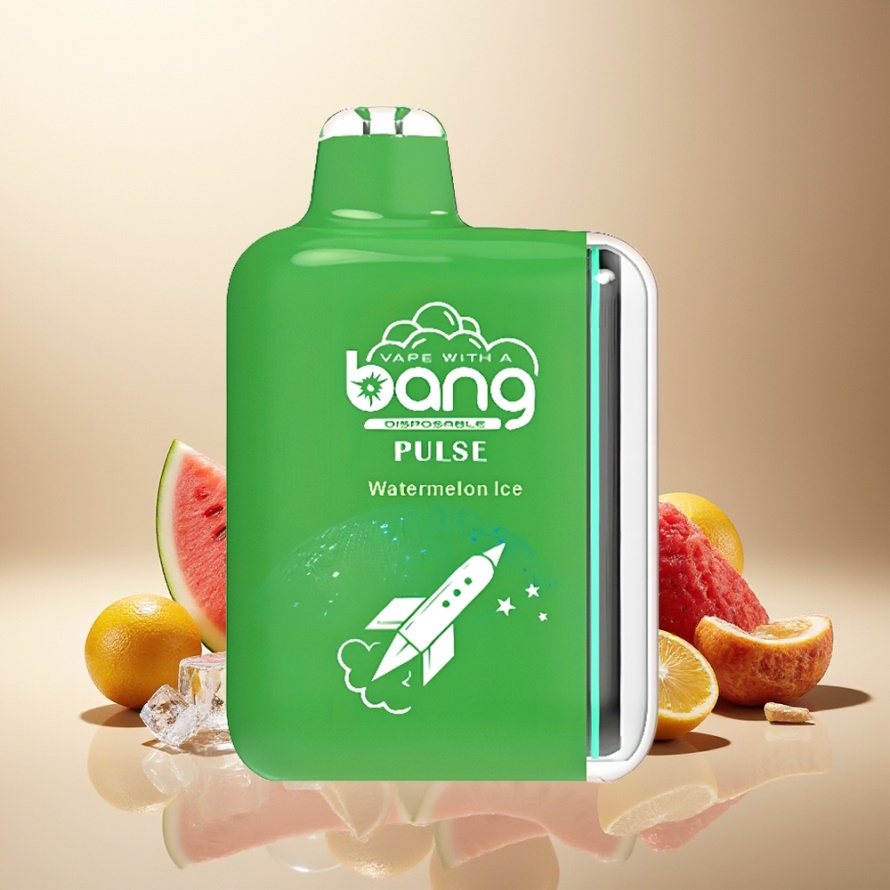 Bang Pulse 18000 Puffs Engångsvattenmelon Is Svensk Grossist Typ-C 650mAh 26ml
