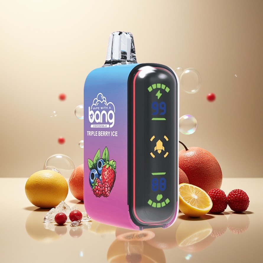 Bang Rocket 18000 Puffs Engångs Vape Trebär Is – svensk grossist – 26ml, 650mAh