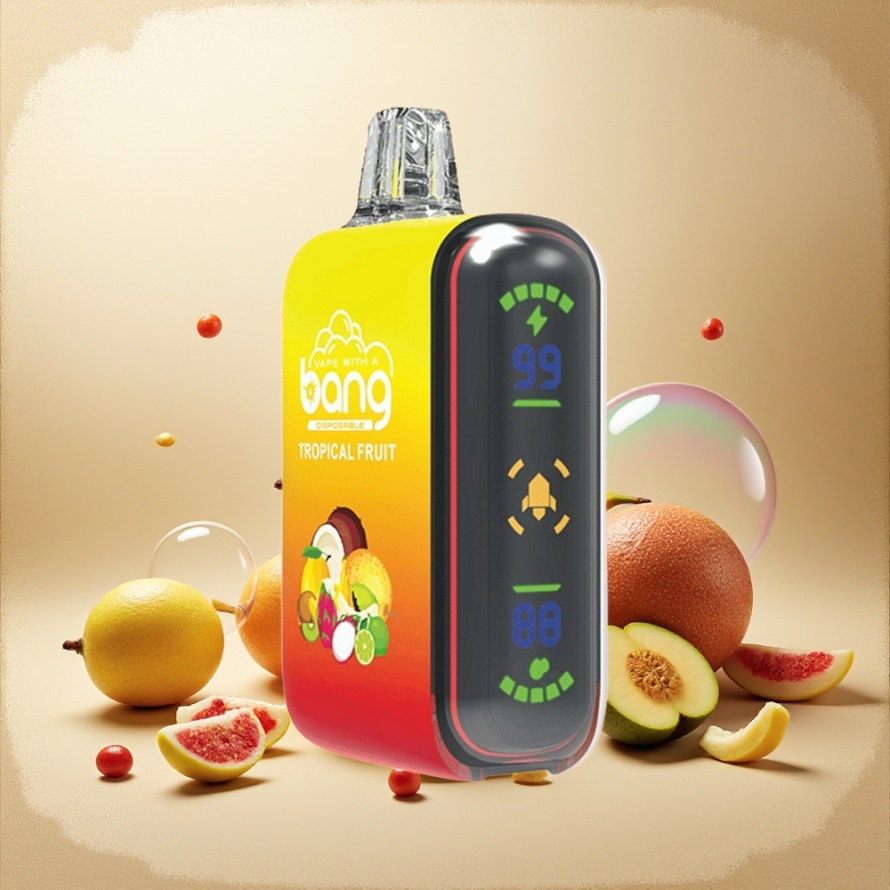 Bang Rocket 18000 Puffs Engångs Vape Tropisk Frukt 26ml svensk grossist