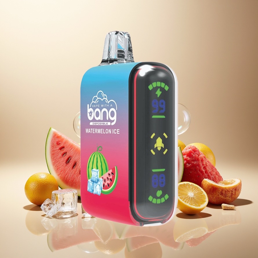 Bang Rocket 18000 Puffs Engångsvape Vattenmelon Is 26ml 650mAh svensk grossist