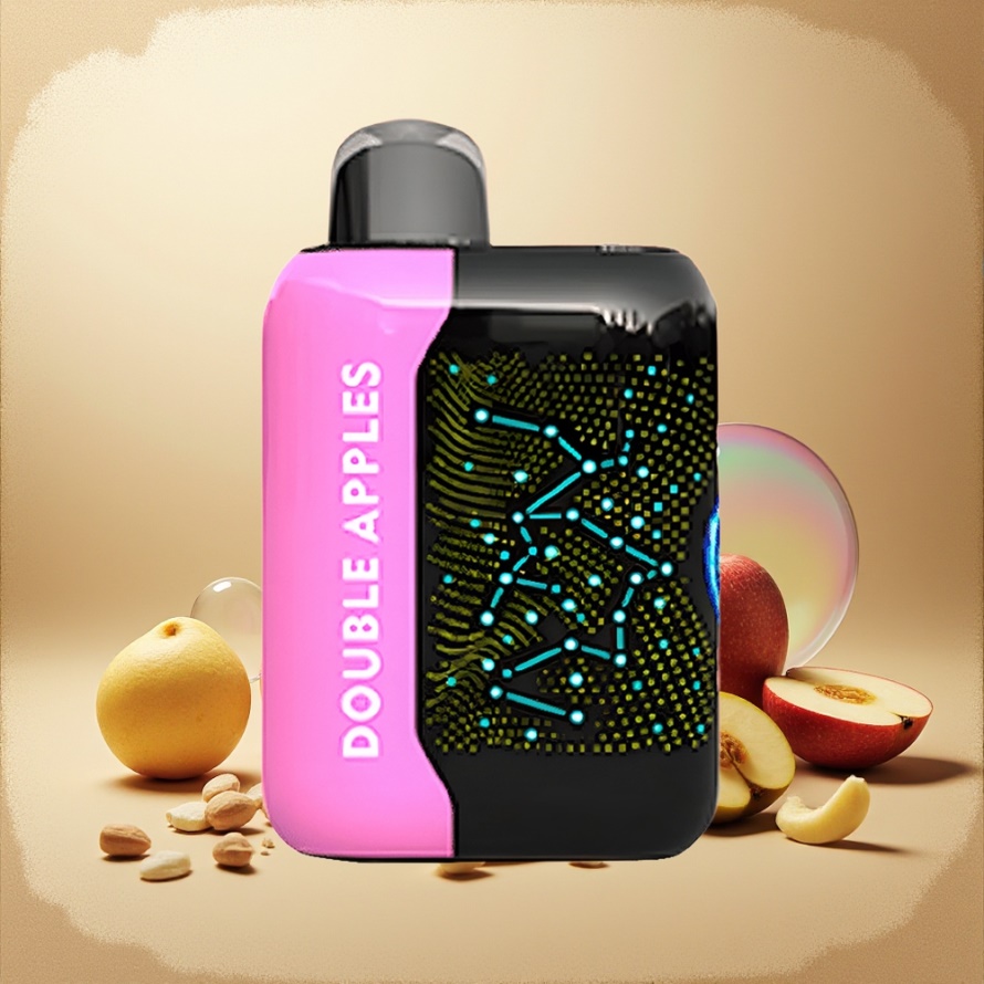 Bang Starry 25000 Puffs Engångs Vape Dubbel Äpplen 28ml 800mAh Type-C svensk grossist