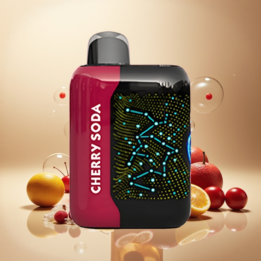 Bang Starry 25000 Puffs Svensk Grossist Engångs Vape Körsbärs Soda 28ml 800mAh Type-C