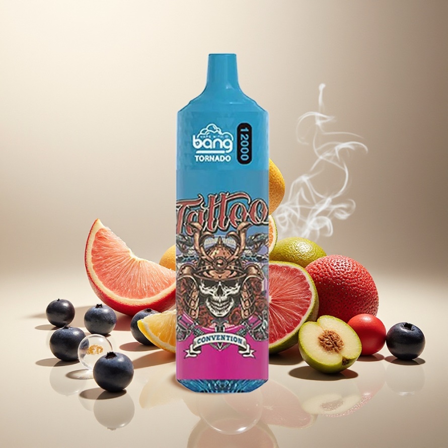 Bang Tornado 12000 Puffs 23ml 650mAh Svensk Grossist Engångs Vape Blåbär Is