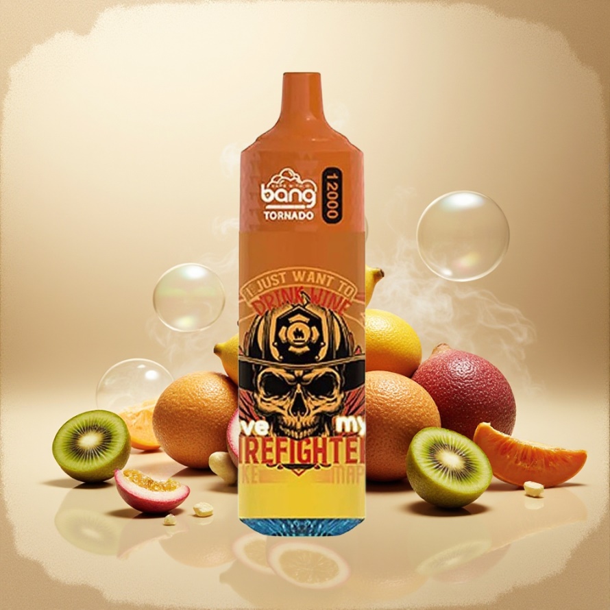 Bang Tornado 12000 Puffs Svensk Grossist Engångs Vape Kiwi Passionsfrukt Guava 23ml 650mAh