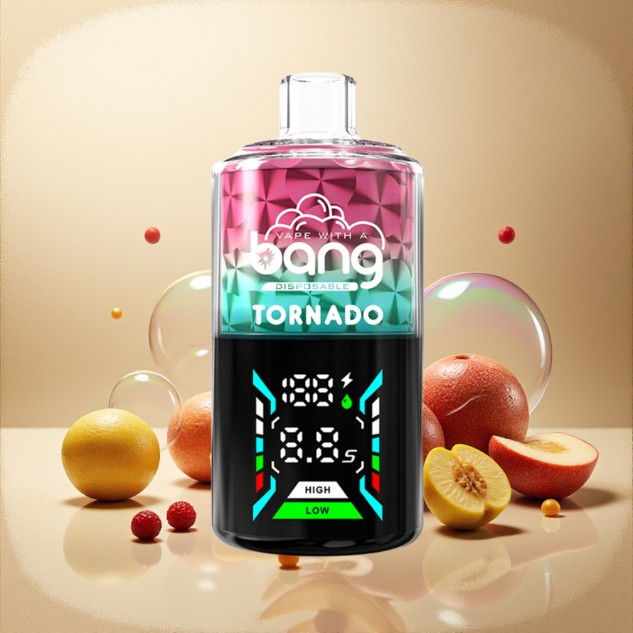 Bang Tornado 40000 Puffs Engångs Vape Trippelbär 40ml 850mAh svensk grossist