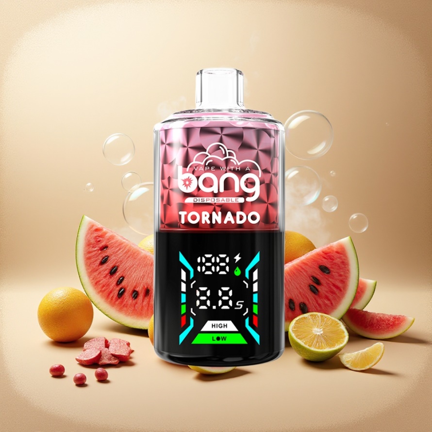 Bang Tornado 40000 Puffs Engångs Vape Vattenmelon 40ml svensk grossist