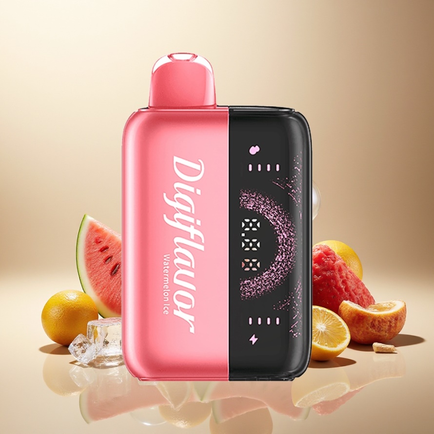 Digiflavor BRK 20000 Puffs Engångs Vape Vattenmelon Is 5% Nikotin 12ml 200mAh Svensk Grossist