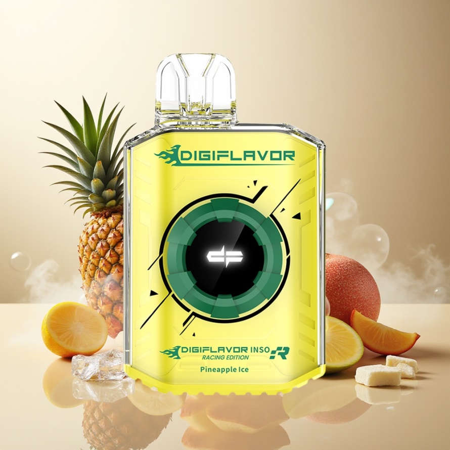 Digiflavor INSO 700 Puffs Engångs Vape Ananas Is (Dual-Mesh Coils, 2% Nikotin) – svensk grossist