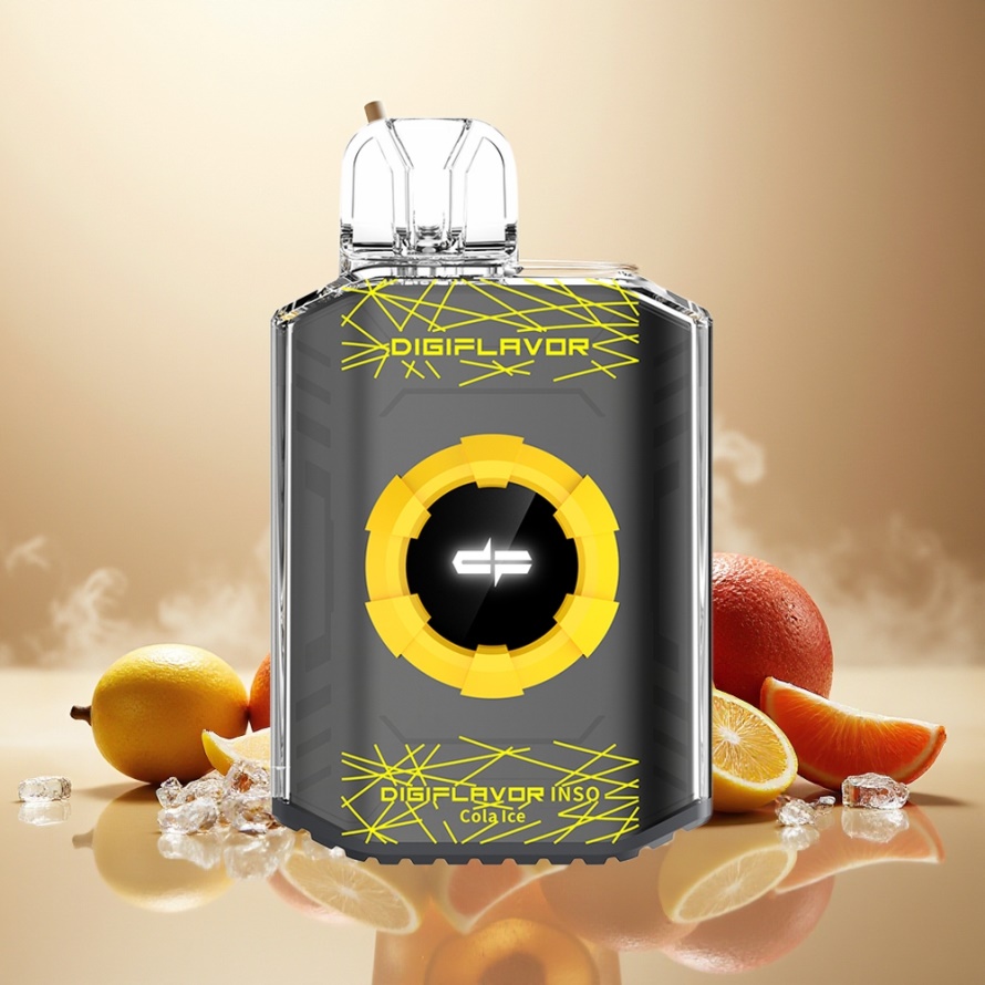 Digiflavor INSO 700 Puffs Engångs Vape Cola Is med Dual-Mesh Coils 2% Nikotin – svensk grossist