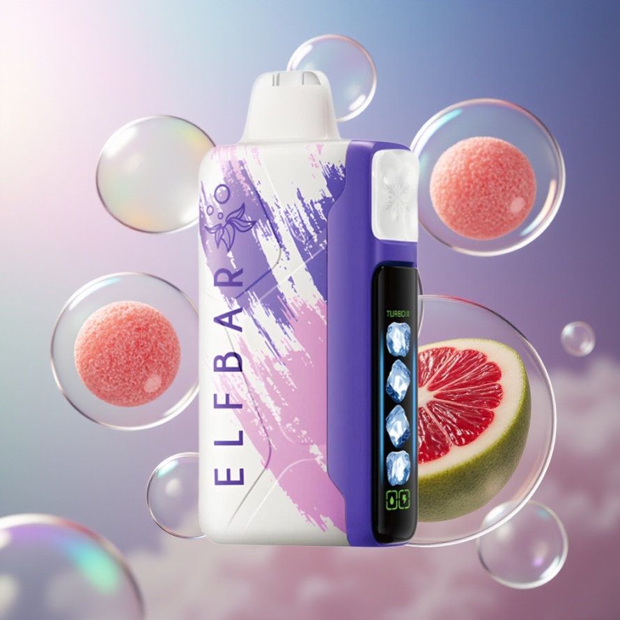 Elf Bar Ice King 40000 Puffs Svensk Grossist Engångsvape Sur Lusgodis med LCD & Justerbart Kylning