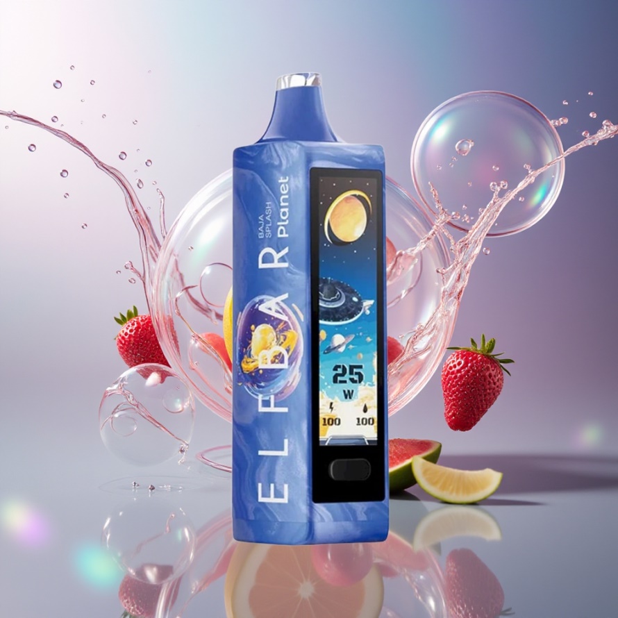 Elf Bar Planet 25000 Puffs Svensk Grossist Engångsvape Baja Stänk Med Mesh Coil 800mAh