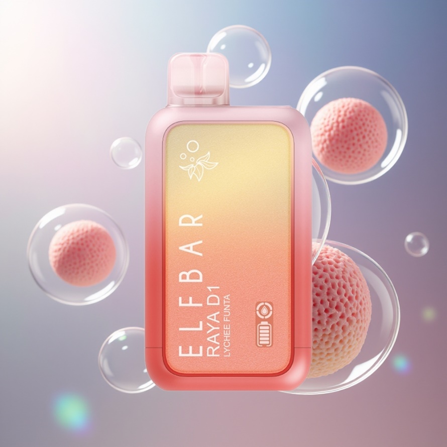Elf Bar Raya D1 13000 Puffs Engångsvape Litchi Funta – Svensk Grossist