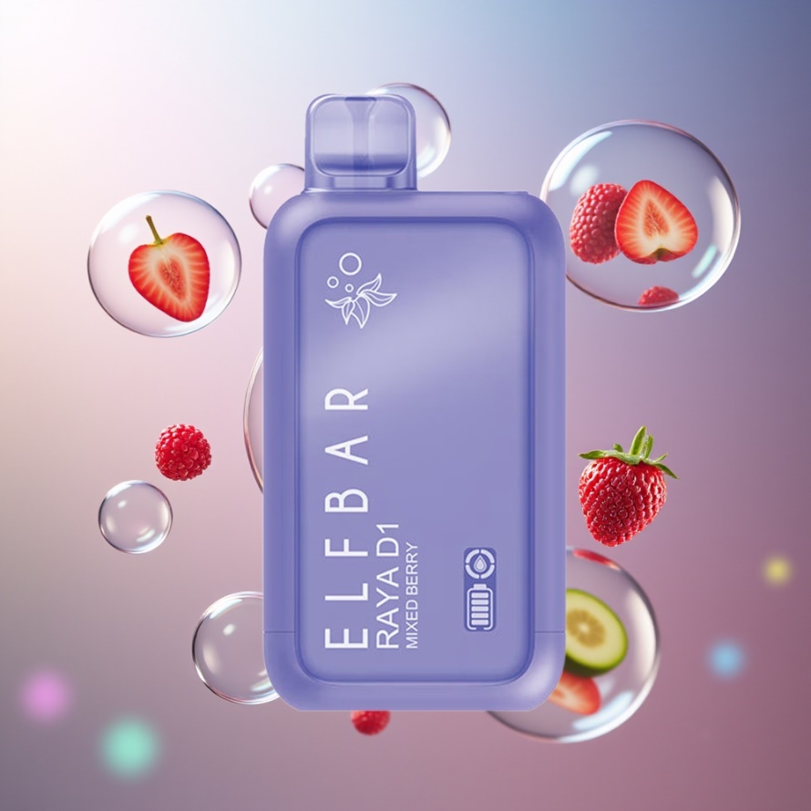 Elf Bar Raya D1 13000 Puffs Engångsvape Mixedbär – Svensk Grossist